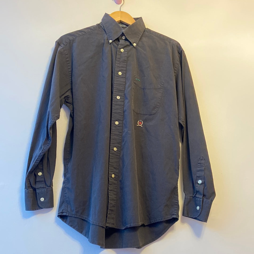 Tommy Hilfiger Charcoal Button-Down