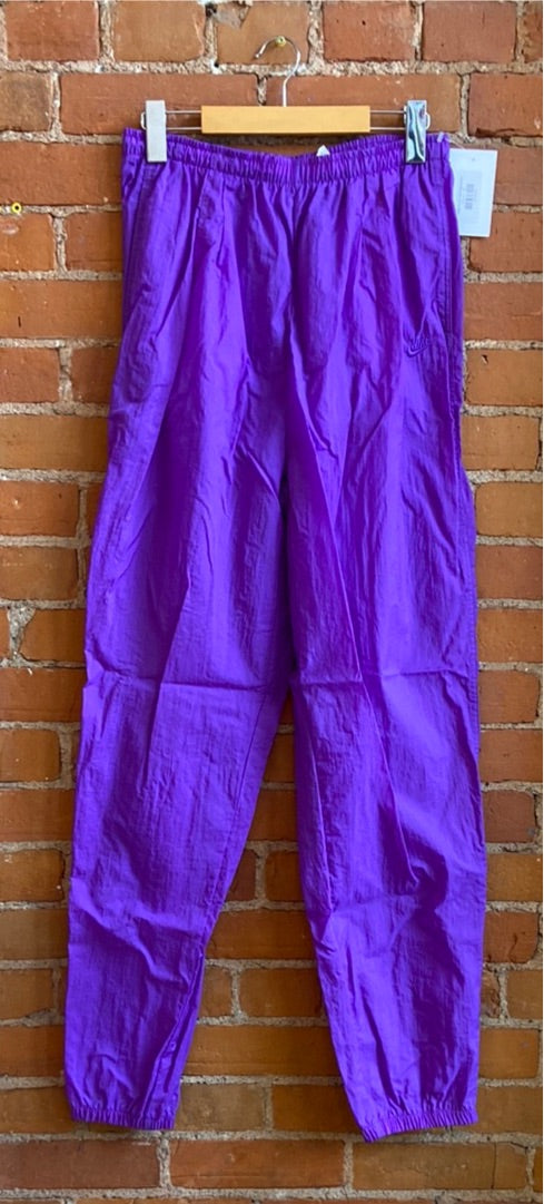 1990s Purple Nike Nylon Pants