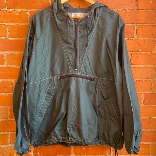 Forest Green Gap Half-Zip Windbreaker