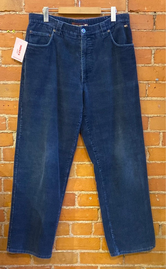 90’s Navy Wide Wale Corduroy Pants