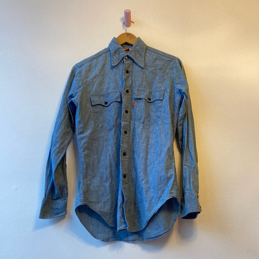 1970s Levi's Western Chambray