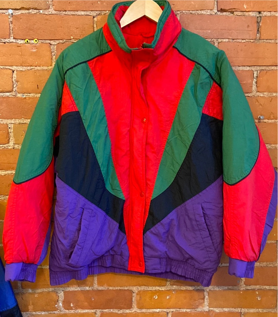 Multicolor 80’s Ski Jacket