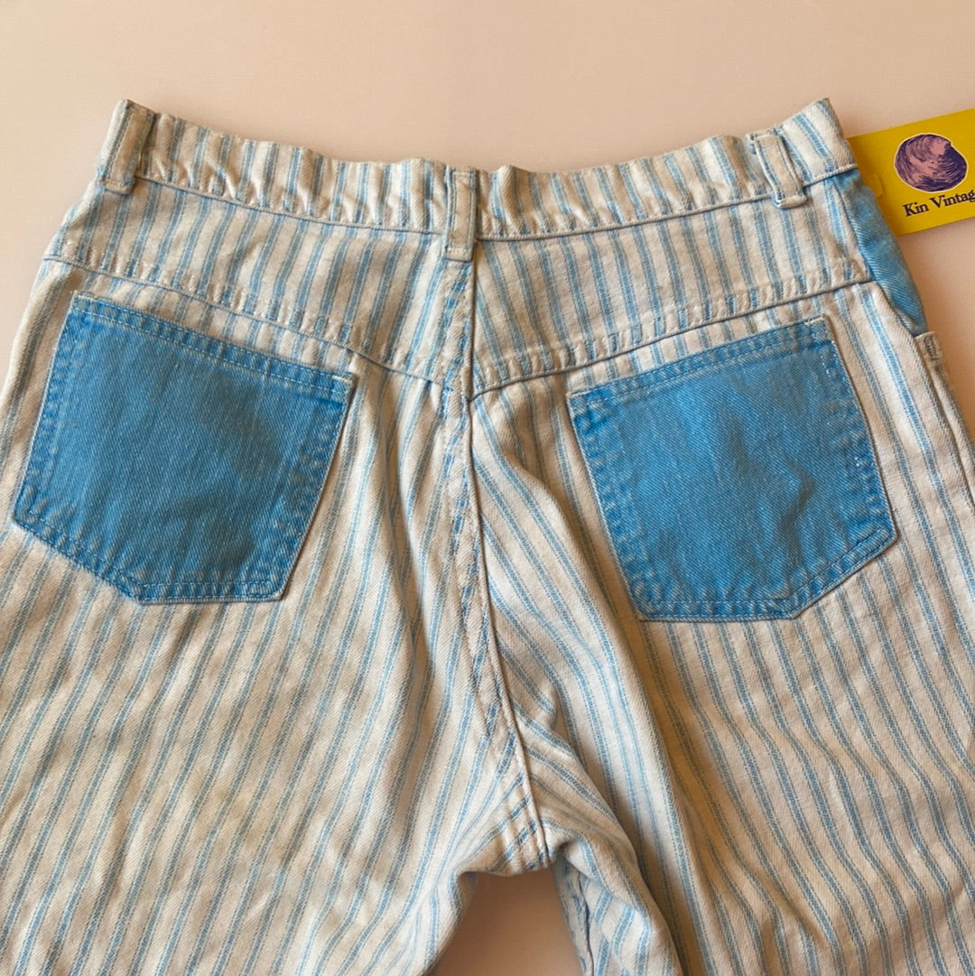 1980s Ticking Stripe Shorts