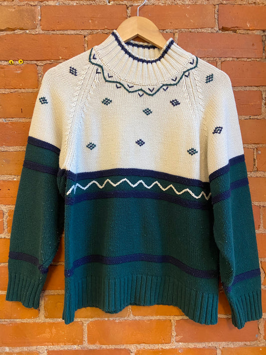 Cottagecore Mockneck Sweater