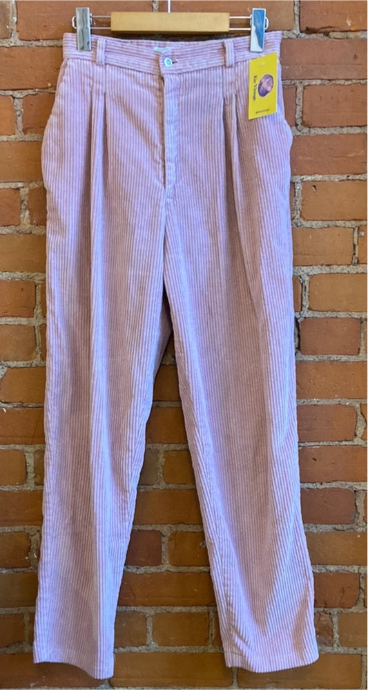 1980s Wide Wale Pink Corduroys