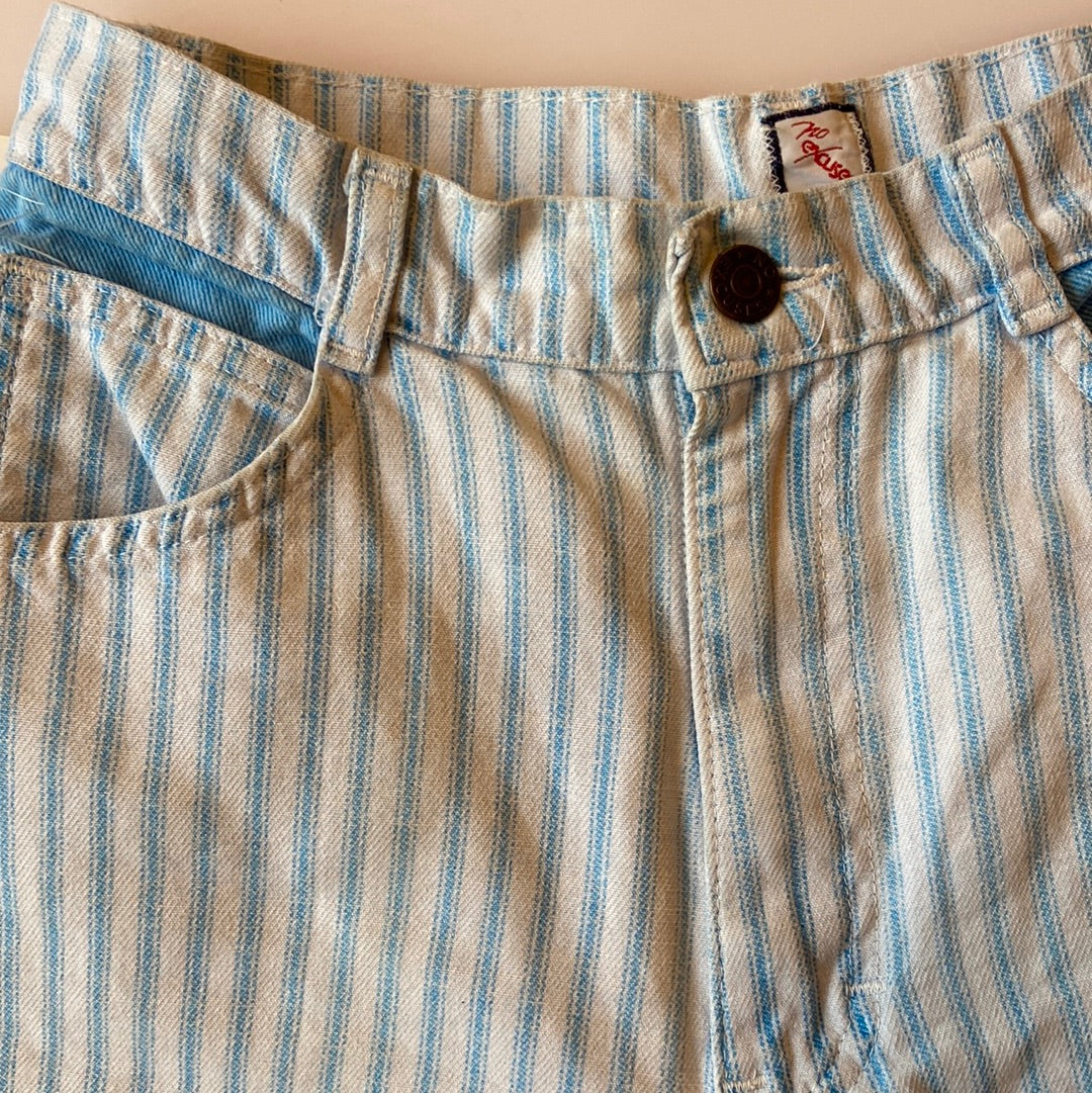 1980s Ticking Stripe Shorts