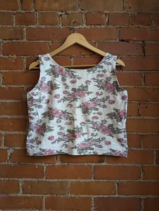 1990s Runaway Bay Floral Tank Top