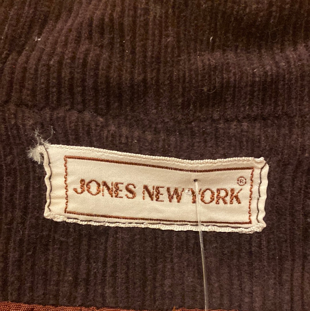Jones New York Brown Corduroy Jacket