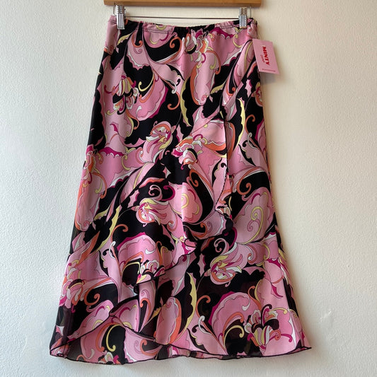 90’s Pink Patterned Skirt