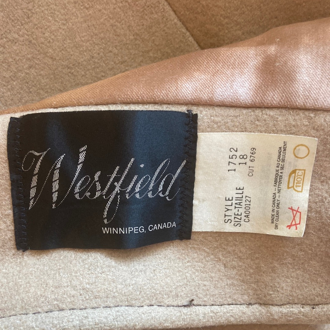 Westfield Brown Wool Coat